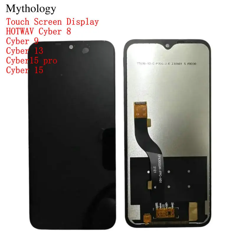 LCD Touch Screen Display for HOTWAV Cyber 8 9 13 15 pro Mobile Phone High Quality Replacement Accessory