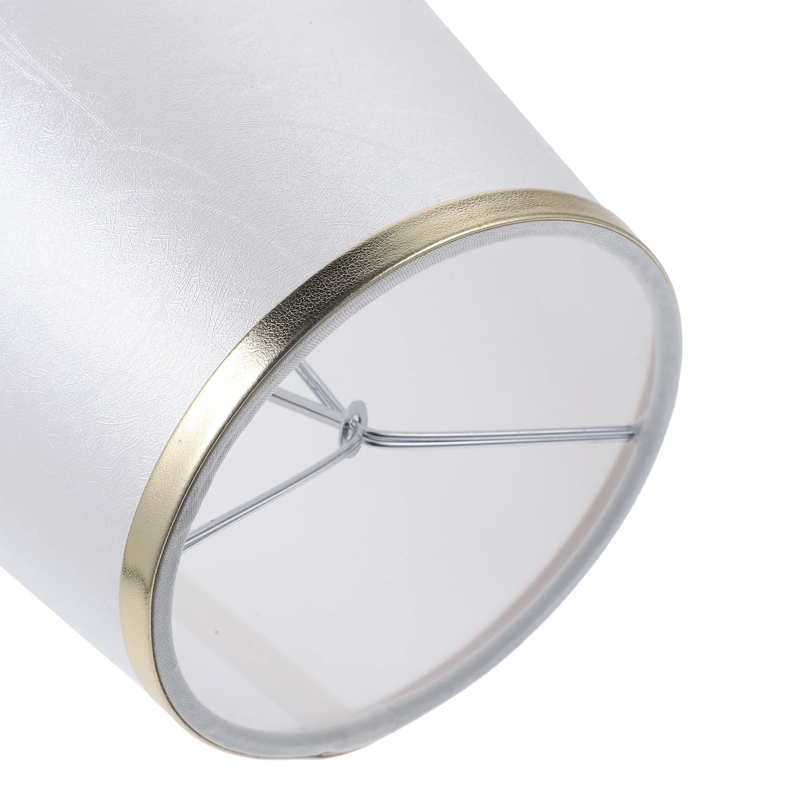 

Fabric Metal Lamp Shade Small Size for Clip on Bulbs Decorative Warm Light Cover for Bedroom Living Room Study Office Chandelier