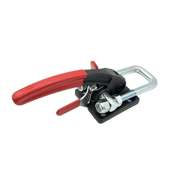 

HS-40360-ST Similar to 385-R Heavy Duty Threaded U-hook Latch Toggle Clamp with Toggle Lock Plus