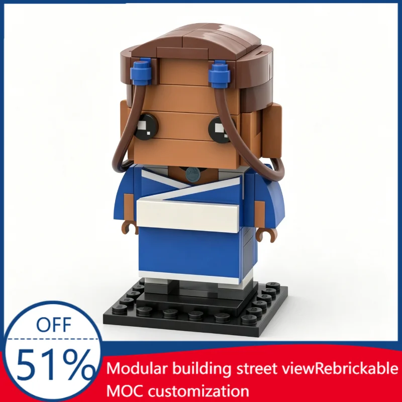 

167PCS Brickheadz Style Character Figure Model Custom Building Blocks Assembly Educational Toy Creative Collection Display Gift