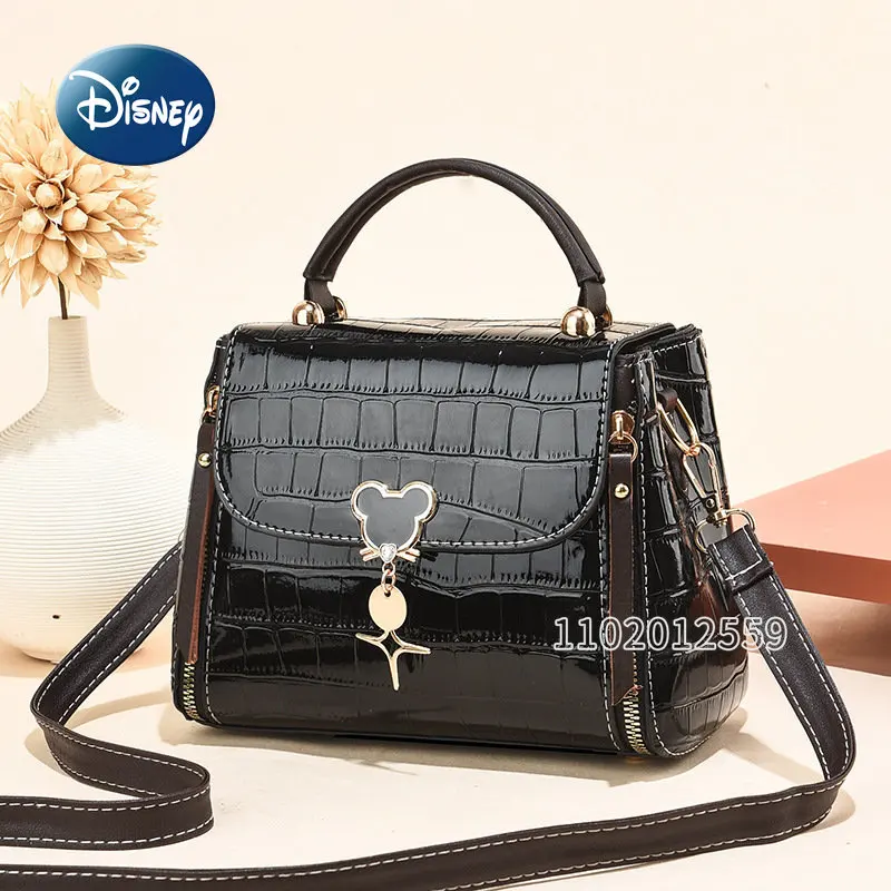 Disney Mickey New Women's Handbag Luxury Brand Women's One Shoulder Crossbody Bag High Capacity Women's Bag High Quality