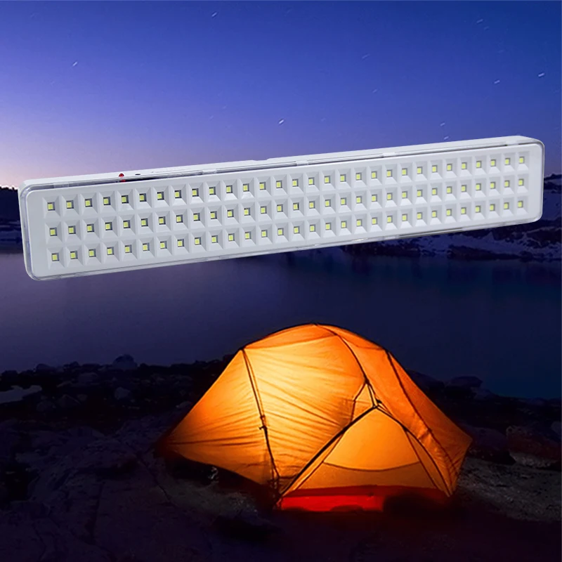 2 position LED Multifunctional Emergency Lights Rechargeable Handheld Outdoor Tent BBQ Fishing Adventure Warning Work Light Lamp