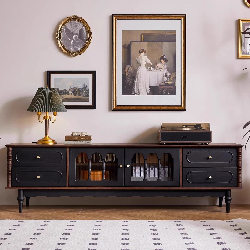 

Vintage Cheap Tv Cabinet Universal Black Designer Mobile Tv Cabinet Haushalt Nordic Meuble Television Salon Furniture Home