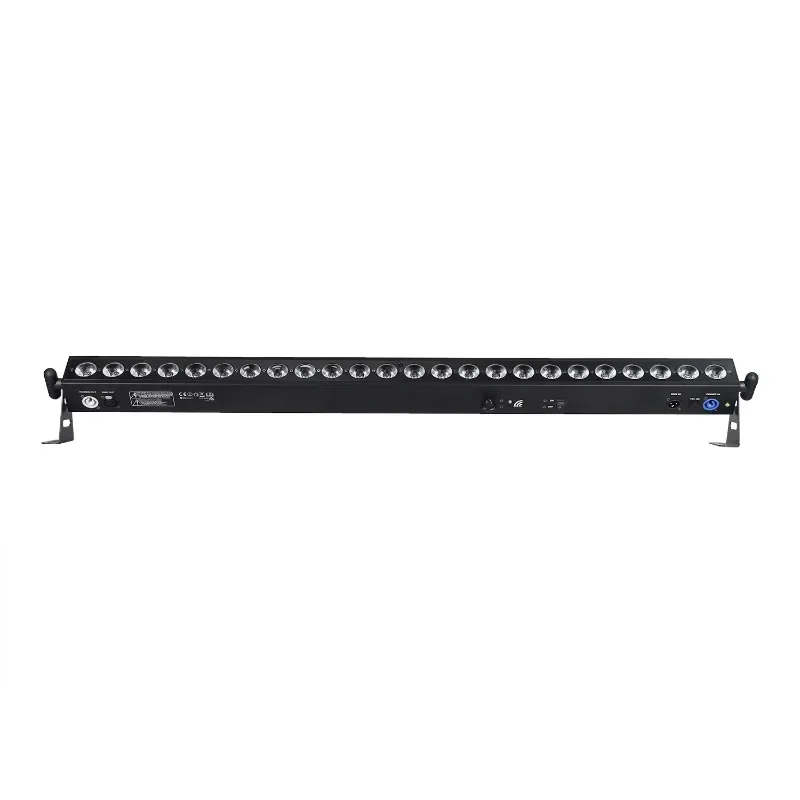 Popular Indoor LED Linear Bar Light 24*3w RGB Wireless Remote Battery Powered Matrix Stage Banquet Lobby Led Wall Washer