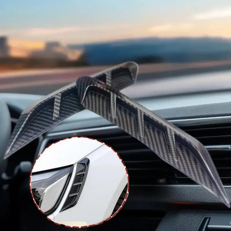 1 Pair Trim Cover Headlamp Eyebrow Eye Lid Decor Decals Front Or Rear Multifunctional Car Headlight Eyebrow Eyelids Stickers