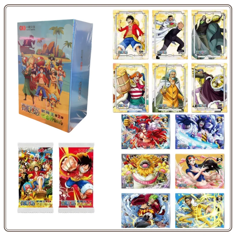 Original One Piece Collectible Card Set Exploration: Baron Omatsuri and The Secret Island Anime Blind Box Card Collection Gift