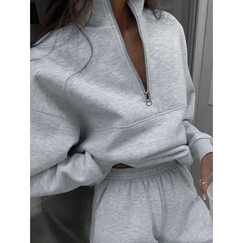 

Casual Pure Color Lapel Fashion Set Women's Summer Outfit Flip Collar Ensemble Stylish Versatile Ladies' Set without Brand