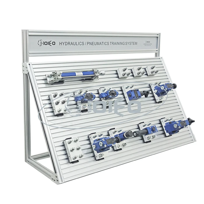 CFH-203 Tabletop Basic Hydraulics Trainer Tabletop Mini School Hydraulic Teaching Kit Vocational Equipment Lab Training Kits