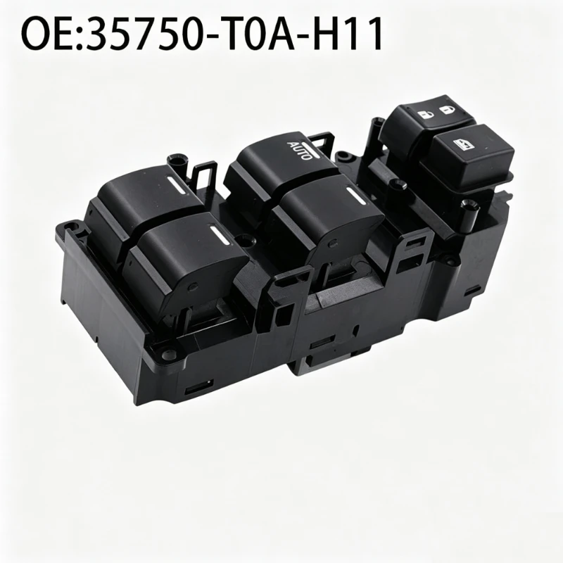 Suitable for 14-17 years Honda CR-V car electric window glass lifter switch 35750-T0A-H11 Automobile parts and accessories