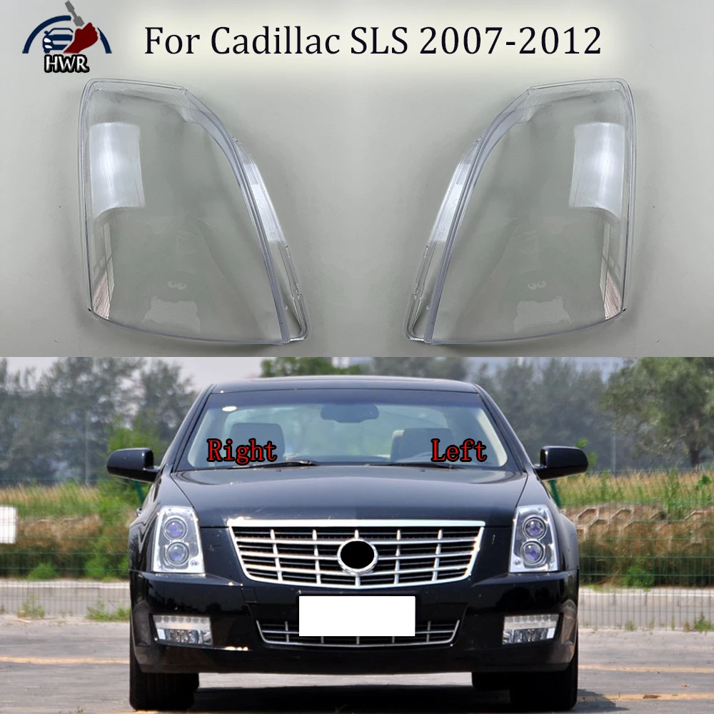 

For Cadillac SLS 2007 2008 2009 2010 2011 2012 Car Front Headlight Cover Lampshade Lampcover Head Lamp light Covers Shell