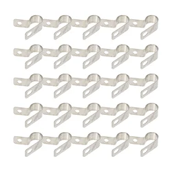 20Pcs Wire Fixing Buckle Cable Management Fixator R Type Cable Fixing Clip Simple Cable ganizer Clip Wire Fixator ganizer Cable