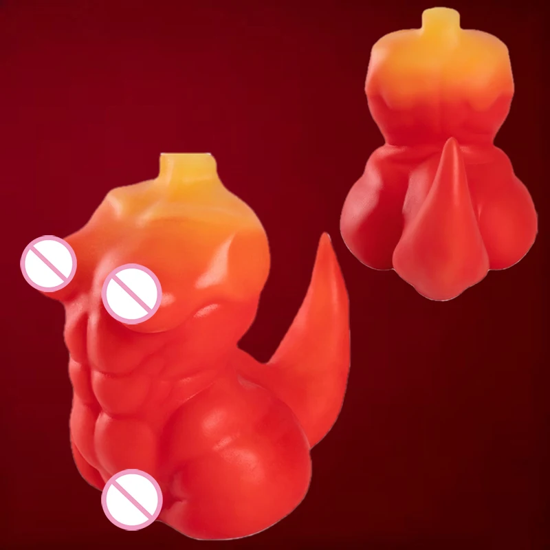 RENHEYUOU - Portable Male Pleasure Cup Realistic Soft Silicone Butt Sex Doll Adult Masturbation Toy Intimate Sex Product for Men