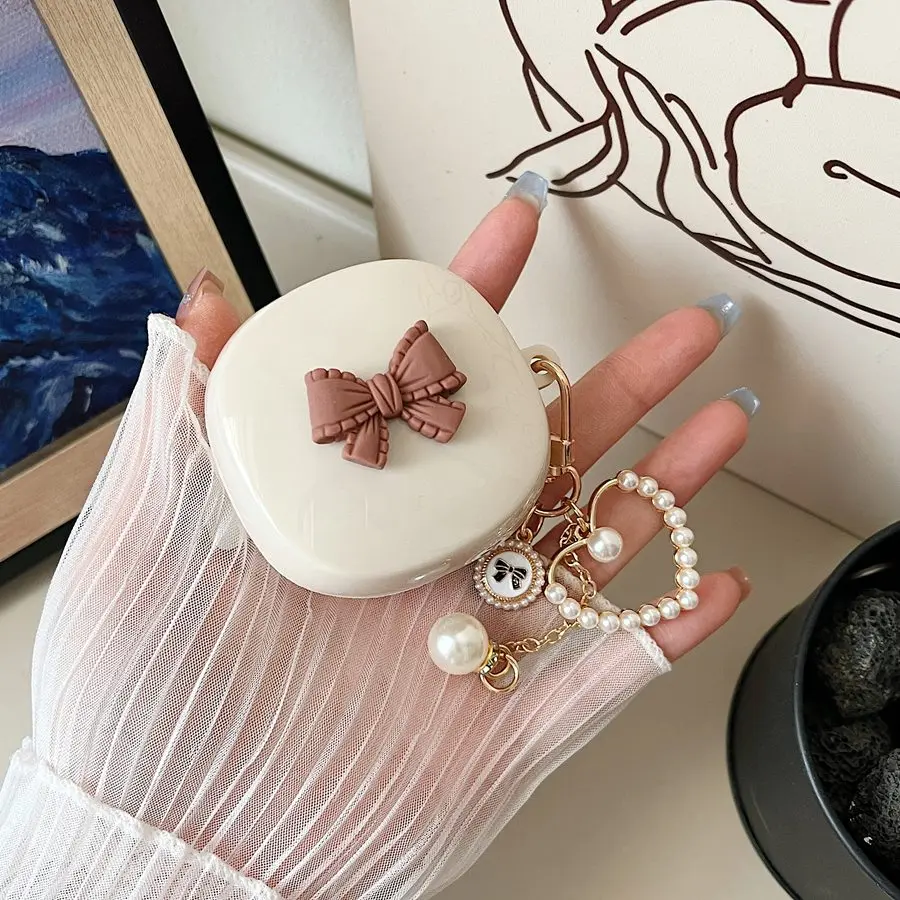 Do etui QCY T13 Cute Cartoon Bear i silikonowa bezprzewodowa osłona słuchawek Bluetooth do etui qcy T13