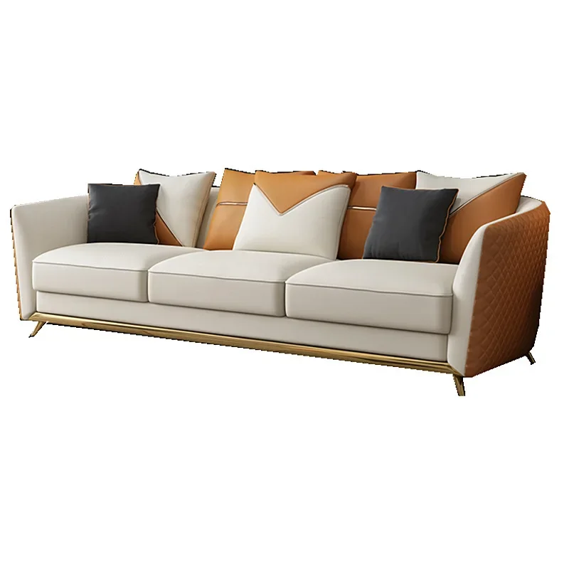 

Light luxury sofa post-modern minimalist Hong Kong-style U-shaped designer recommendation