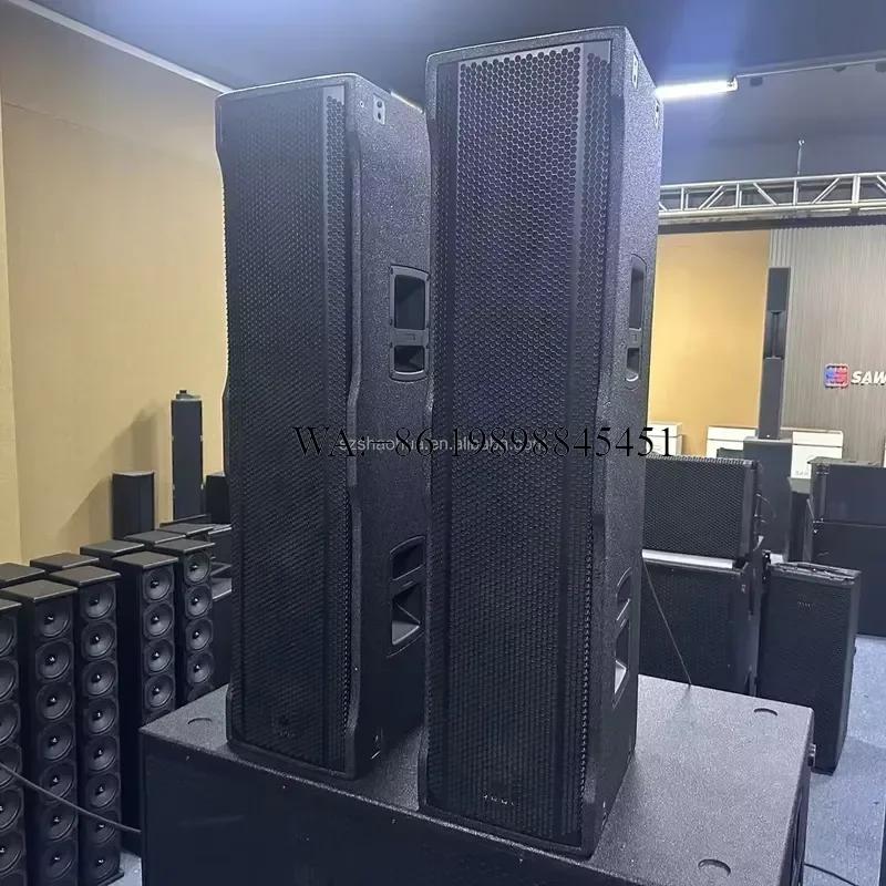 WMWMNU Professional Audio NXL 44-A Column Sound System Two-Way Active Line Array With 3*10 Inch Speakers Line Array Speakers