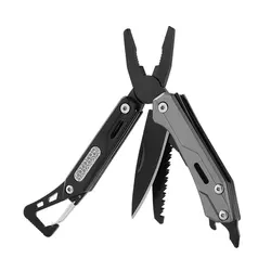 Maarten Multitool, 9-in-1 Stainless Steel Multi Tool Pocket Knife with Screwdriver  Self-locking Multitool Pliers  Survival