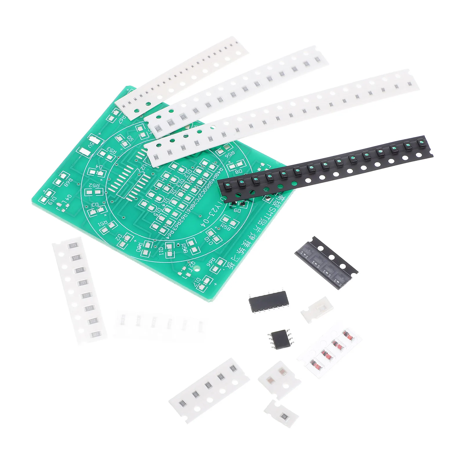 

Soldering Practice Board SMD Kit Water Lamp Plastic DIY Circuit Electronics Training Accessories Mini Practice Board for Adults