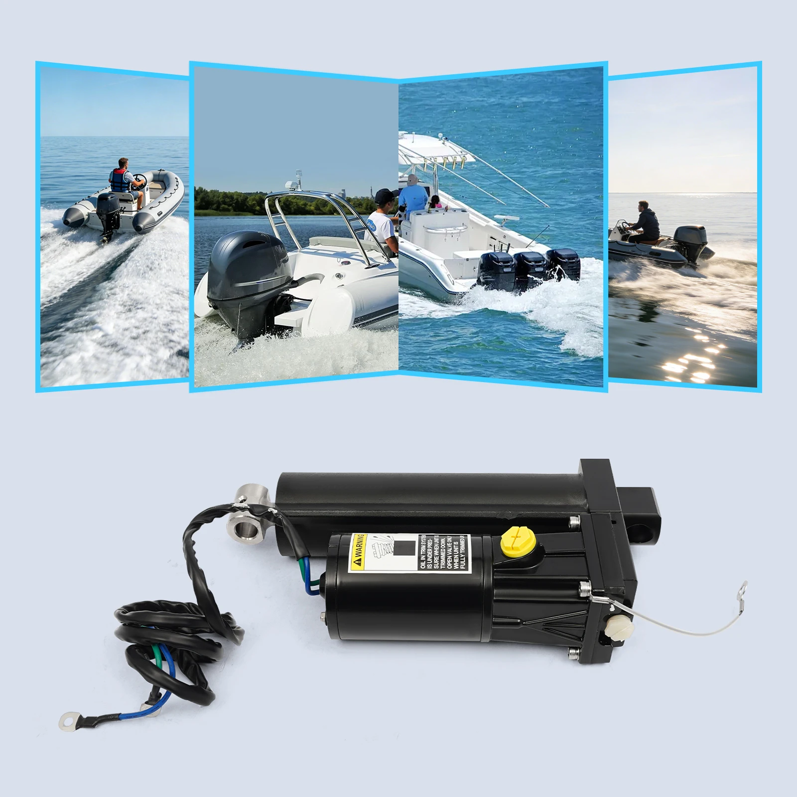 

Устройство Power Tilt & Trim для подвесных лодочных моторов, 500 Вт, для 4-тактных лодочных двигателей 40-60 л.с.