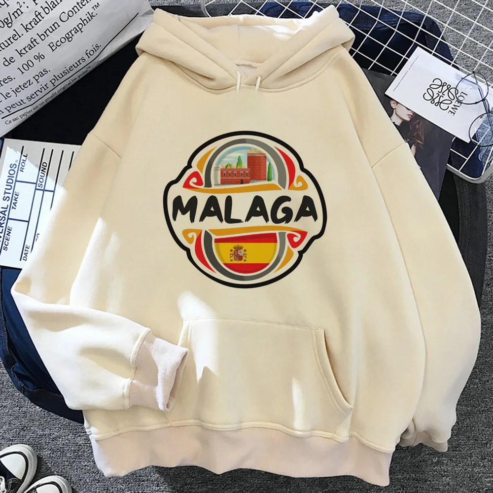 Malaga hoodies women aesthetic anime Winter tracksuit Hooded Shirt women vintage sweater