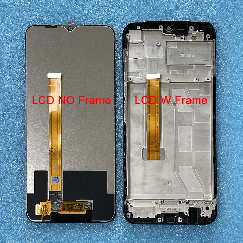 6.5 Original For OPPO Realme C25 RMX3193 LCD Display Screen Frame Touch Panel Digitizer For Realme C25s RMX3195 RMX3197 Display