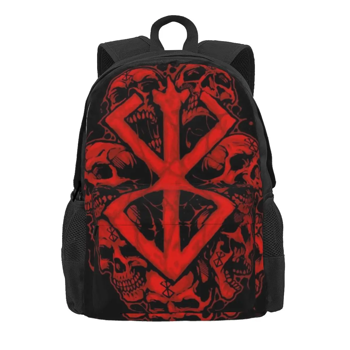 Berserk Sacrifice Mark Demon Sword And Magic Backpack Daypack Large Capacity BookBag School Bag Shoulder Bags for Men Women