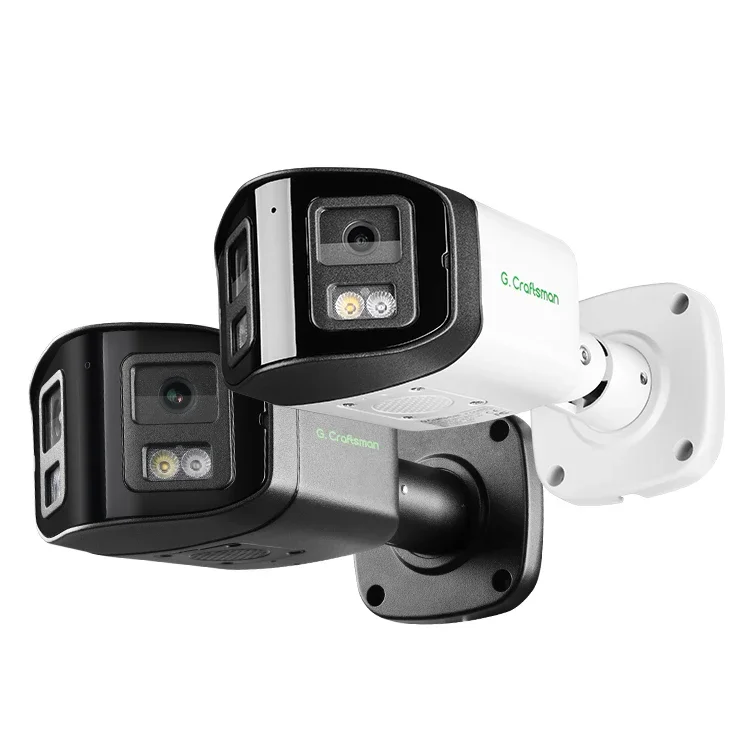 2026 GA-B6FD-M8G(AG) 4K 8MP 180 Degree Camera Panoramic CCTV IP Network Surveillance Security Bullet Outdoor Camera HIK Protocol