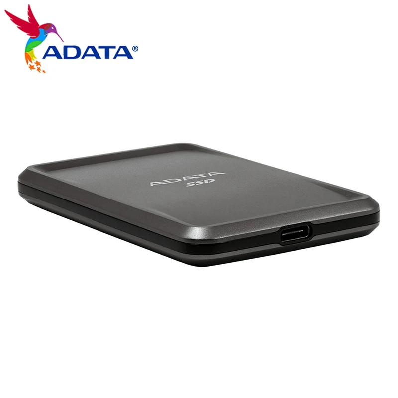 ADATA-disco duro externo de estado sólido SC685P SSD de 250GB, alta velocidad, USB 3,2 Gen 2, tipo C, velocidad de lectura de hasta 530MB/s, para escritorio