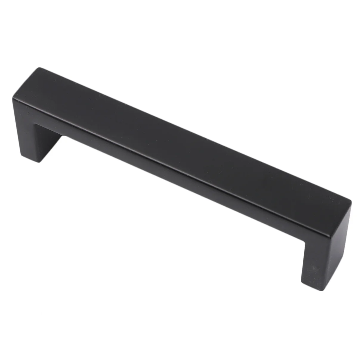 

5 Pcs Matte Black Door Handle Handles Cabinet Drawer Pulls Simple Knob for Home