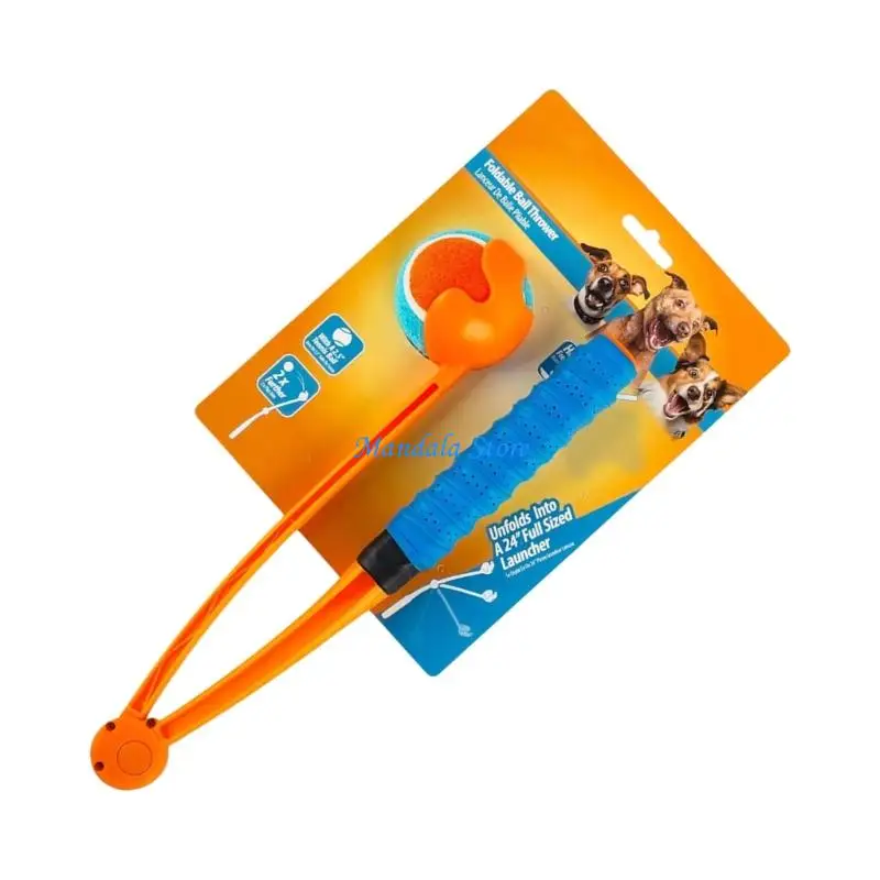 

U2JC Dog Training Starter Foldable Arm Preserve Tool Includes 2 5 Inch Permanent Rubber Beads