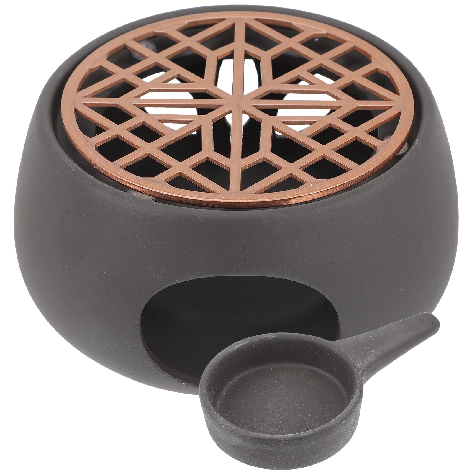 Tea Warmer Stove Ceramic Kettle Teapot Insulation Base Hollow Burner Modern Heaters Set Home