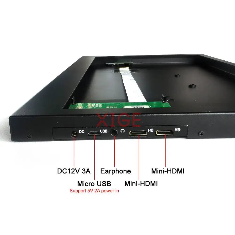 لوحة تحكم + حافظة معدنية تناسب B140HAN04.0 B140HAN04.1/2 14 "لوحة الكمبيوتر المحمول HDMI-Mini 1920x1080 30 Pin EDP USB Micro Kit DIY