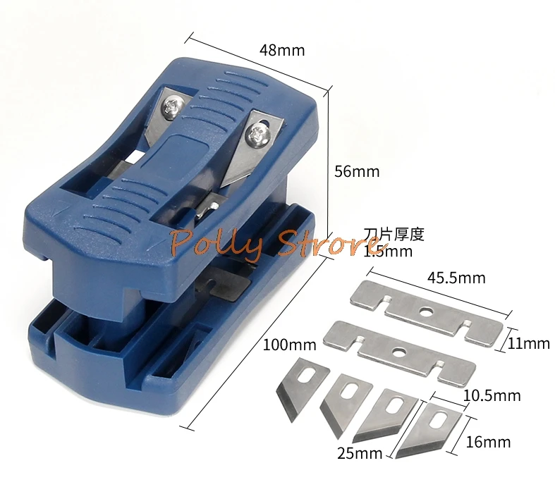 Woodworking Trimmer Plastic Trimmer Deburring Scraper Tool
