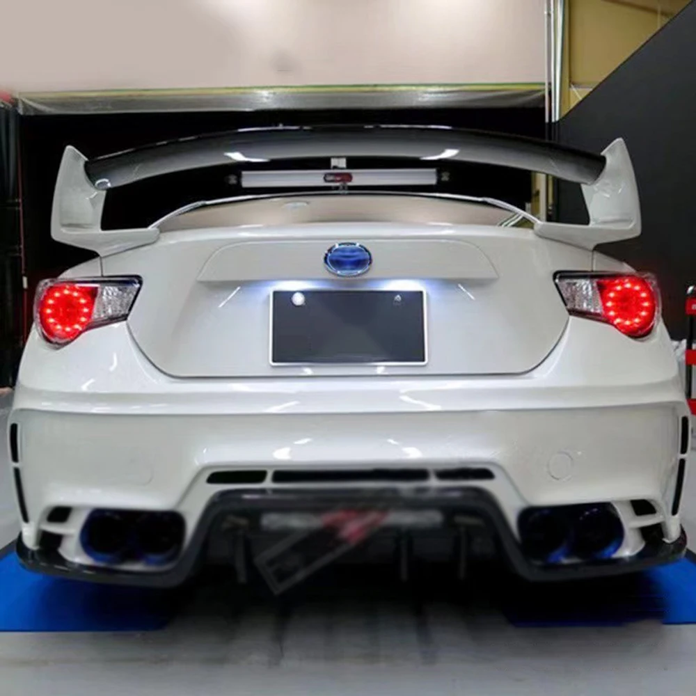 For Toyata GT86 Subaru BRZ Scion FRS 2013-2020 Rowen Style Racing Sport Rear Car Spoiler Wing FRP Carbon Material EAccessories
