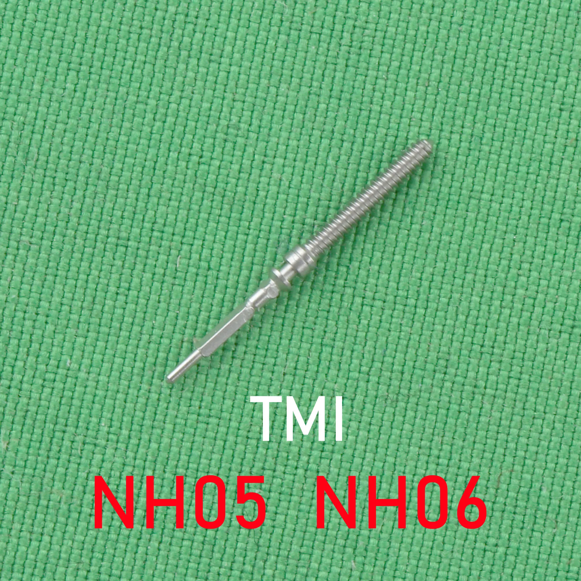 TMI NH05 stem NH06 stem nh Series stem watch movement stem Goutent Steel Crown Parts NH05A Setting stem Kit NH06 stem