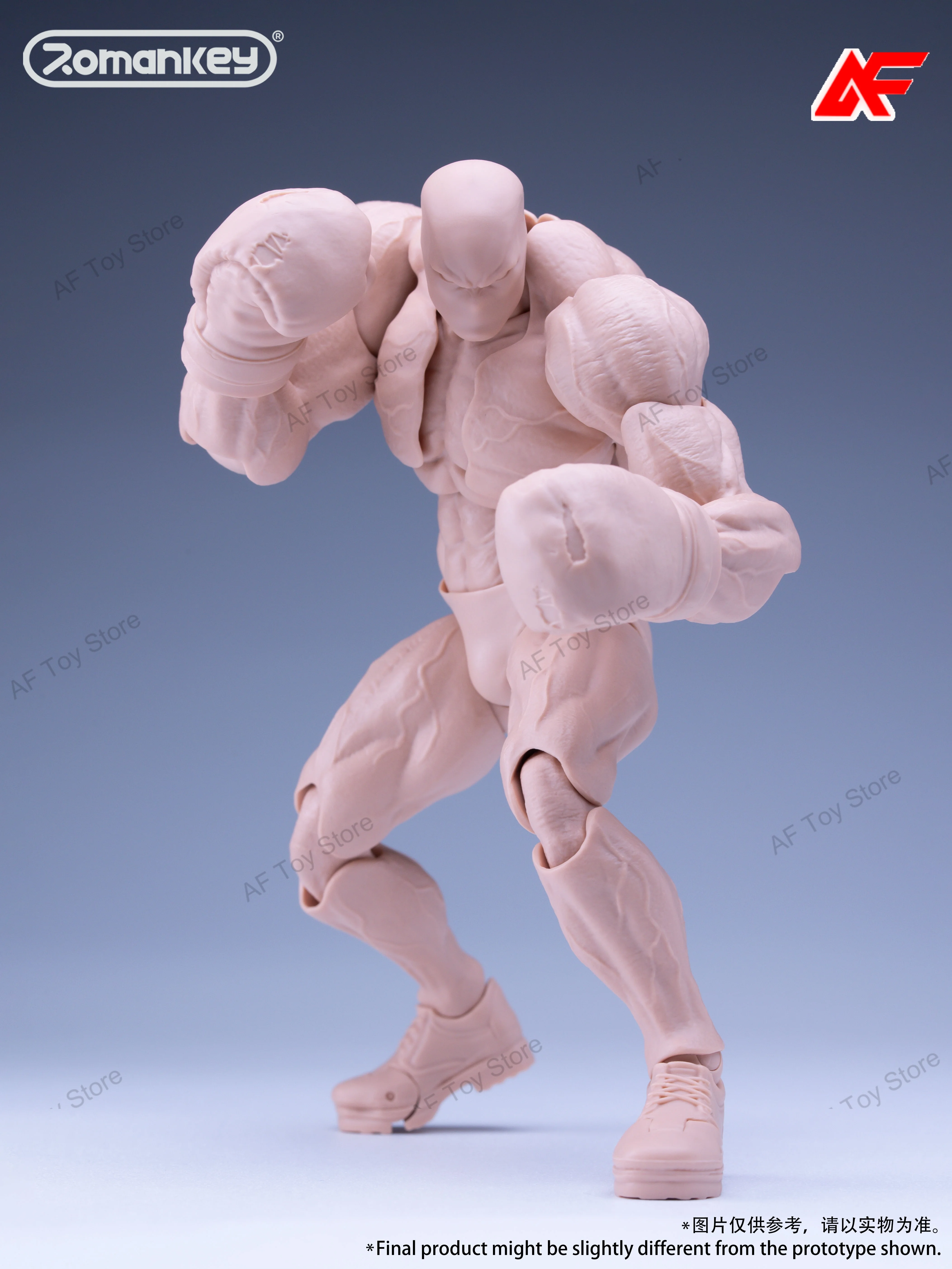 로만키 UMS003 1/12 스케일 빅 가이 남성 군인 슈퍼 플렉시블 가동 근육질 바디 헤드 포함 6인치 액션 피규어 인형 장난감