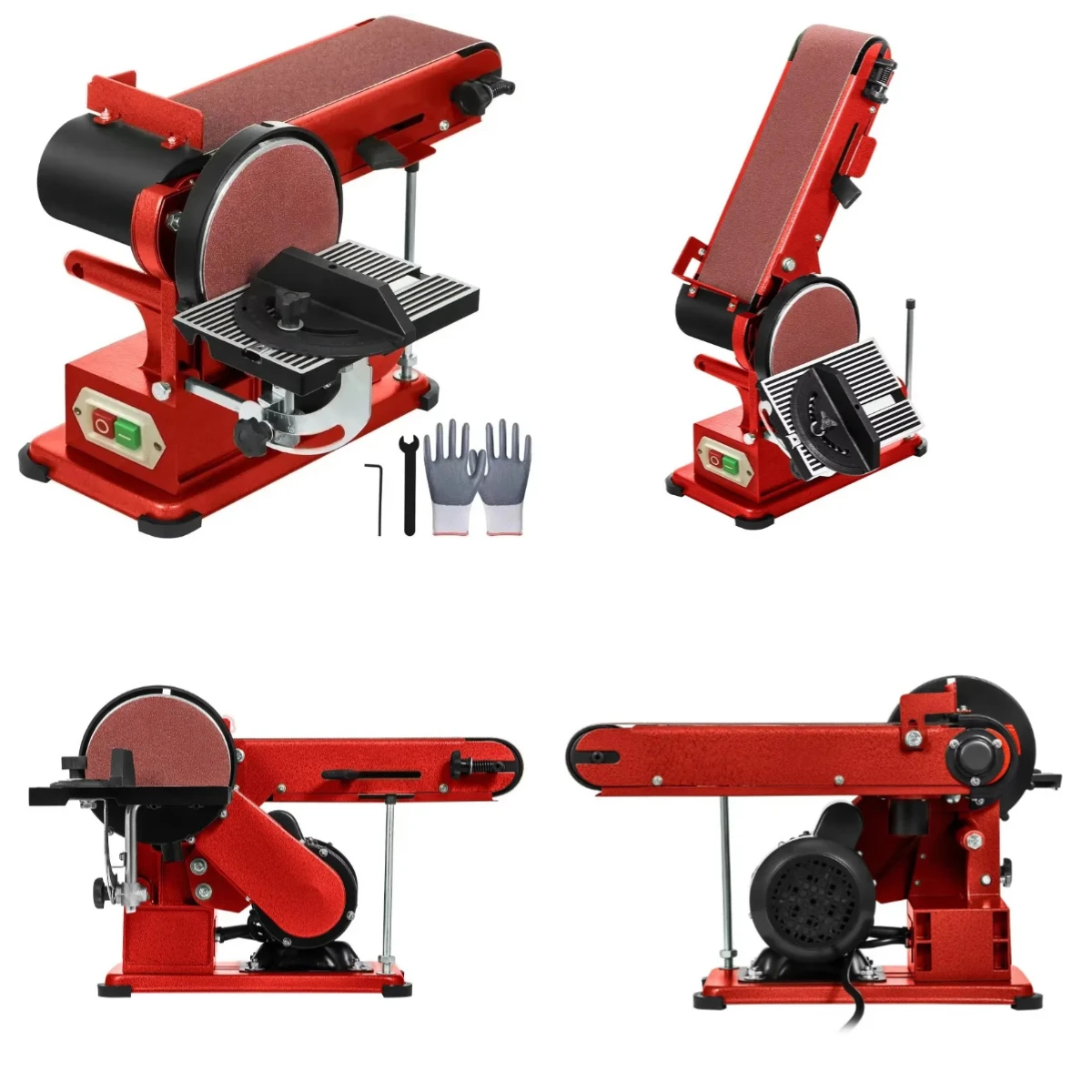 

Gold Seller Automatic Multifunctional Tabletop Disc Belt Sander Compact Woodworking Polisher Grinder for Sharpening and Sanding