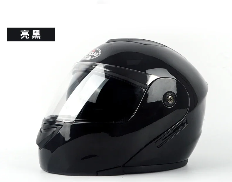 2022 new fashion Dual Visor Flip Up Motor Helmet Motorcycle  carbon fiber helmet