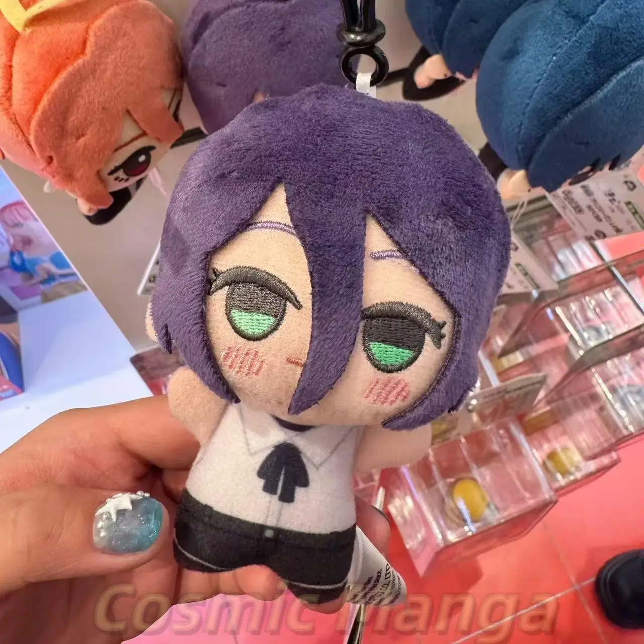 بالمنشار رجل لوسيان ريز تأثيري أنيمي الكرتون لطيف الكرتون الشكل المعبود قلادة المفاتيح التميمة هدايا عيد الميلاد هالوين