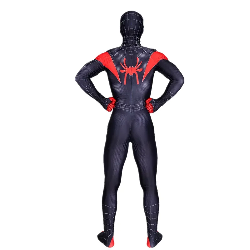 Anime Miles Moras in the Spiderman Verse Costume Cosplay supereroe Zentai body abiti Miles Spider Boys Costume di Halloween