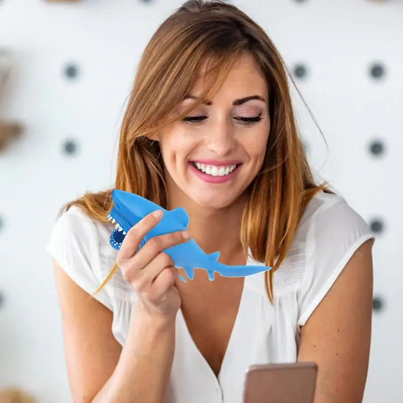 Hai-Quetschspielzeug, Stressabbau, Hai-Quetschspielzeug, weiches, dehnbares Spielzeug, langsamer Rückprall, Zappelspielzeug, lustiges Meerestier, sensorisches Spielzeug für