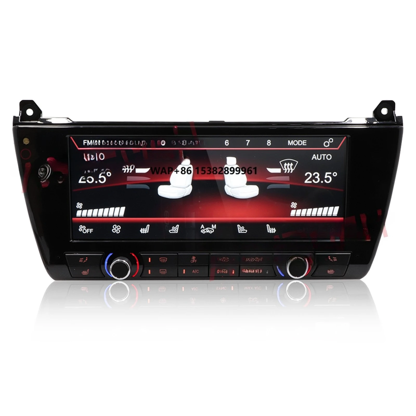 10.25 Inch Air Conditioner Control Panel LCD Touch Screen Climate Switch Control Center Board for  5 Series F18 M5 2011-2017