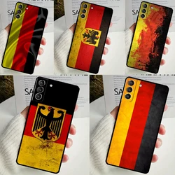 Germany Flag Banner Case For Samsung Galaxy S22 S23 S24 Ultra Note 20 10 S8 S9 S10 Plus S21 S20 FE Soft Cover