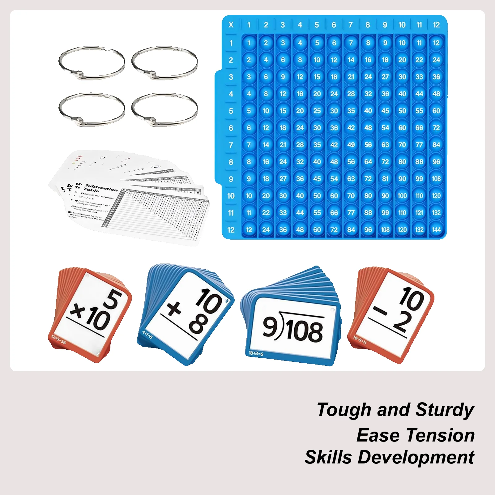 

Математические флэш-карты «Додание/Очитание/Многотация/Развивание» Математические операции Развивающие игрушки с доской для детей от 1 до 6 лет