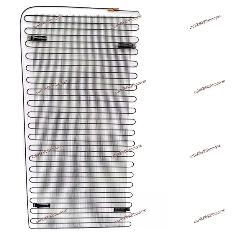 

Double pair of doors, large refrigerator, radiator board, freezer, condenser, heat sink, barbed wire