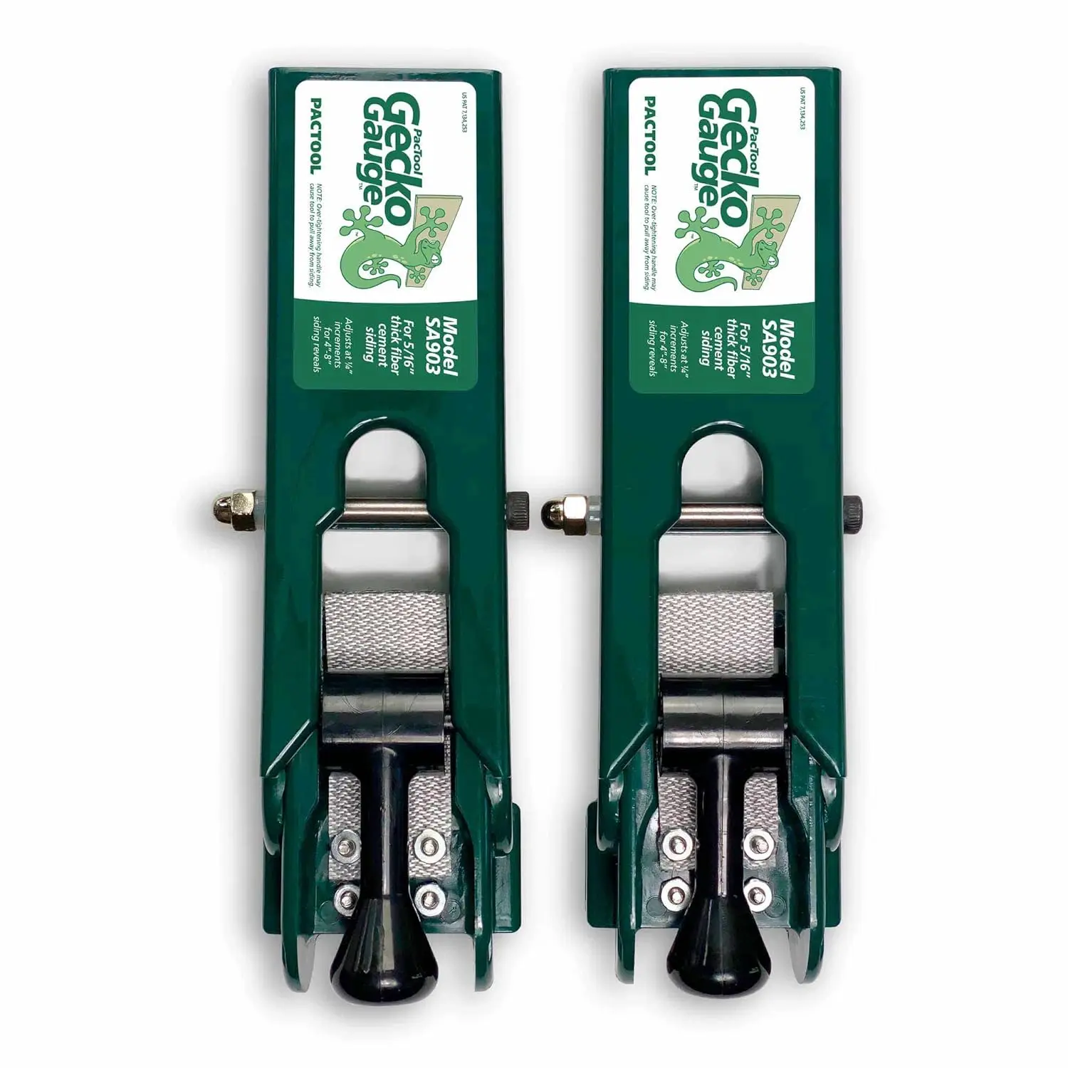 PacTool Gecko Gauge, The Original Home Siding Installation Kit - For Use with 5/16 Inch Fiber Cement Siding and James Hardie