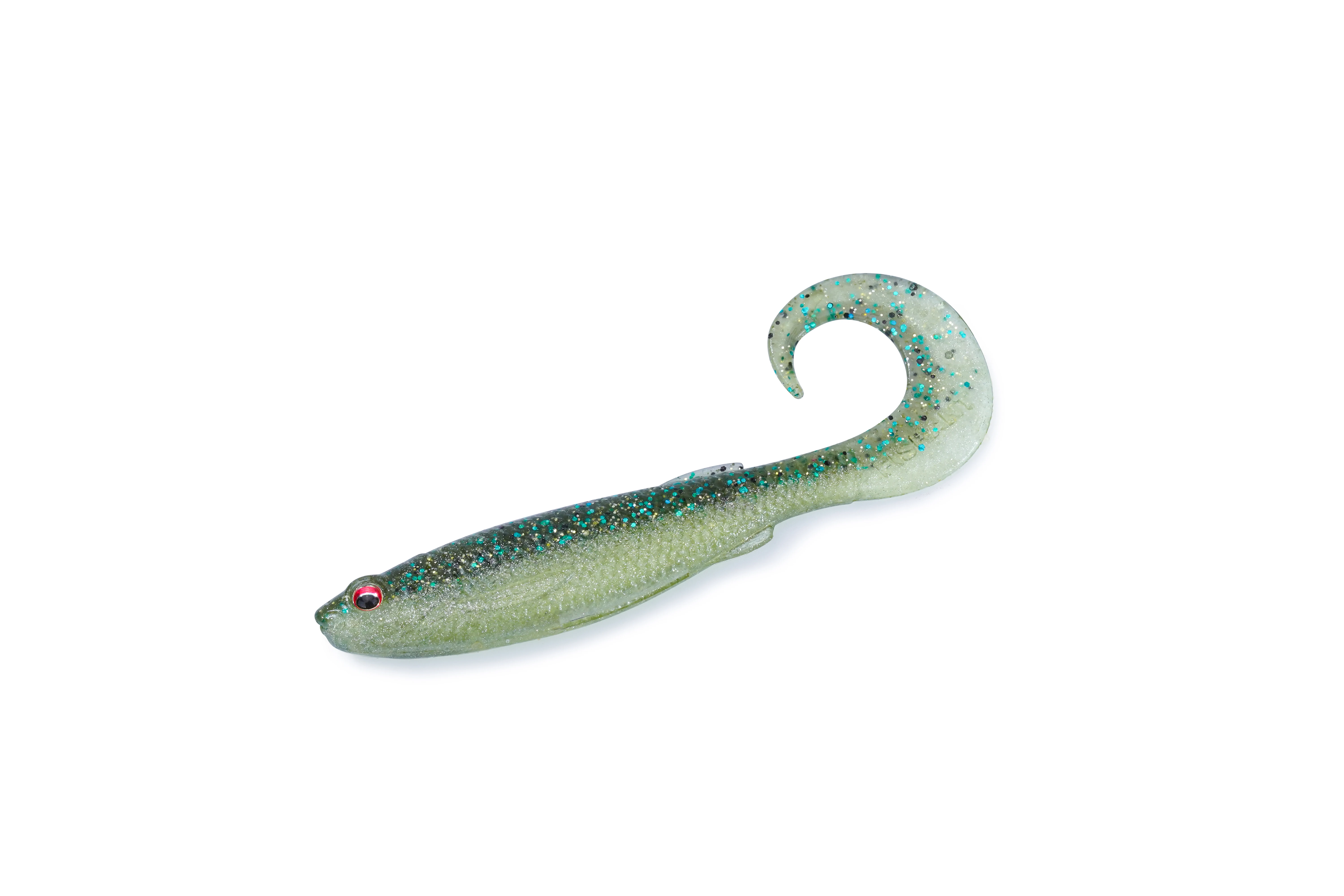 FISHANT Zinkende Krulstaart Grub Lokken, Kleine Echte Minnow Soft Baits Geïnjecteerd met Japanse Visattractant 2.5/2.8 inch voor Baars en Mandarijnbaars