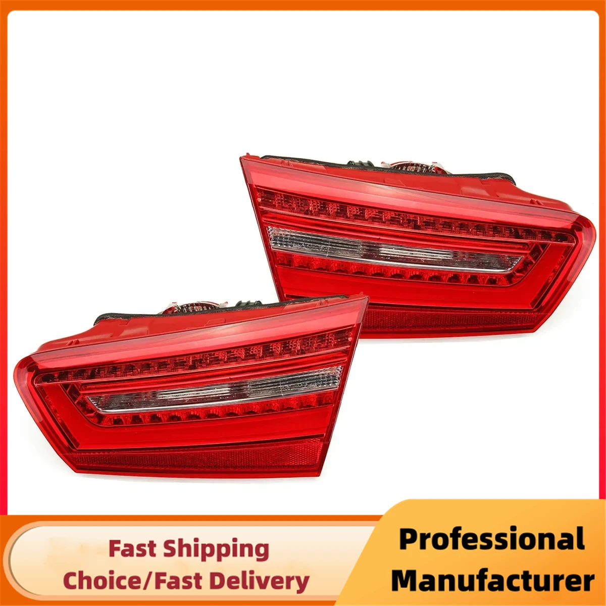 LED Car Rear Tail Light Brake Lamp For Audi A6 C7 2010-2016 4GD945093 4GD945094 Reverse Bumper Light Warning Signal Light