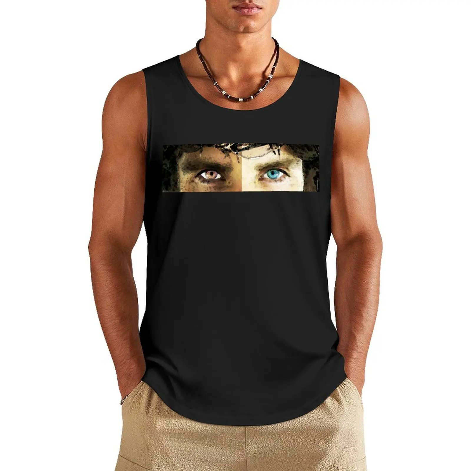 

Jesus Christ - How Do You See Me Tank Top new in tops & t-shirt summer clothes men 2025 Men's summer t-shirt cool things