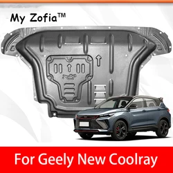 Cubierta protectora de chasis de motor, accesorios de acero al manganeso, piezas de automóviles, para Geely New Coolray 2023, 2024, 2025