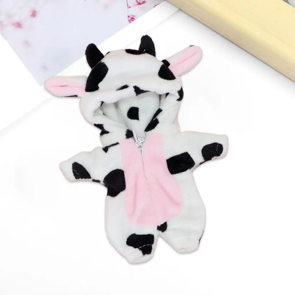 

Lovely Pajamas Loungewear Zipper for OB11 Dolls Sleepwear Nightgown Costume